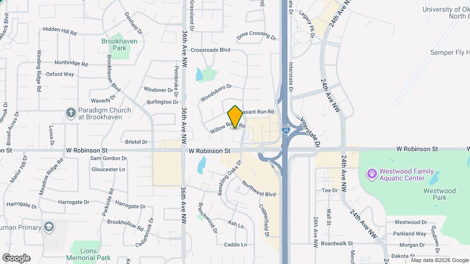 1233 Crossroads Ct Map and Location Details
