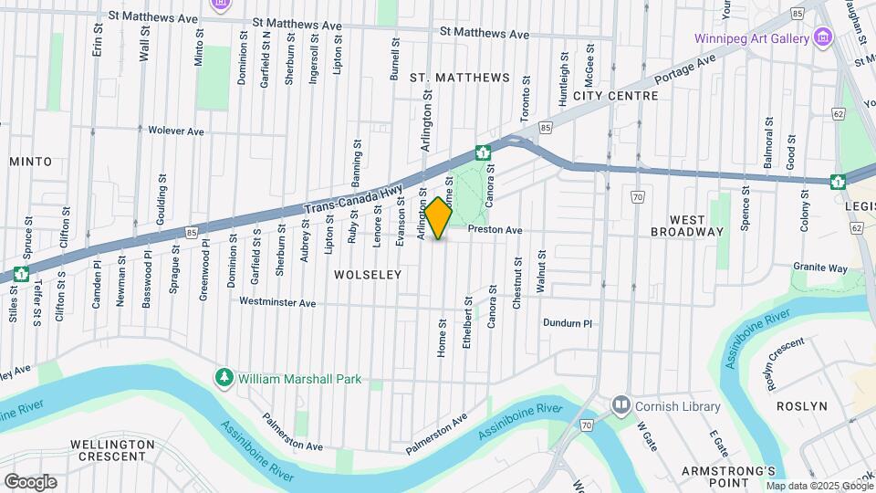 230 Home St Map and Location Details