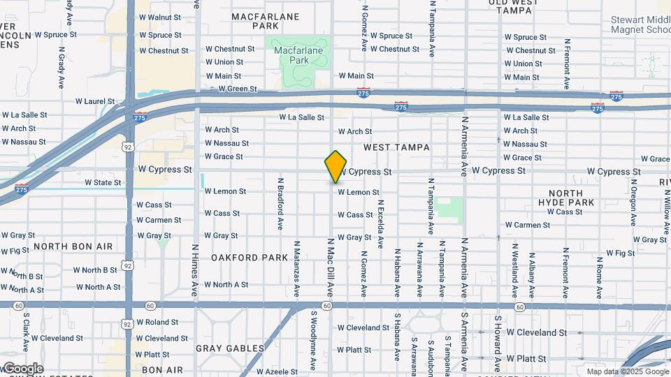 801 N Mac Dill Ave Map and Location Details