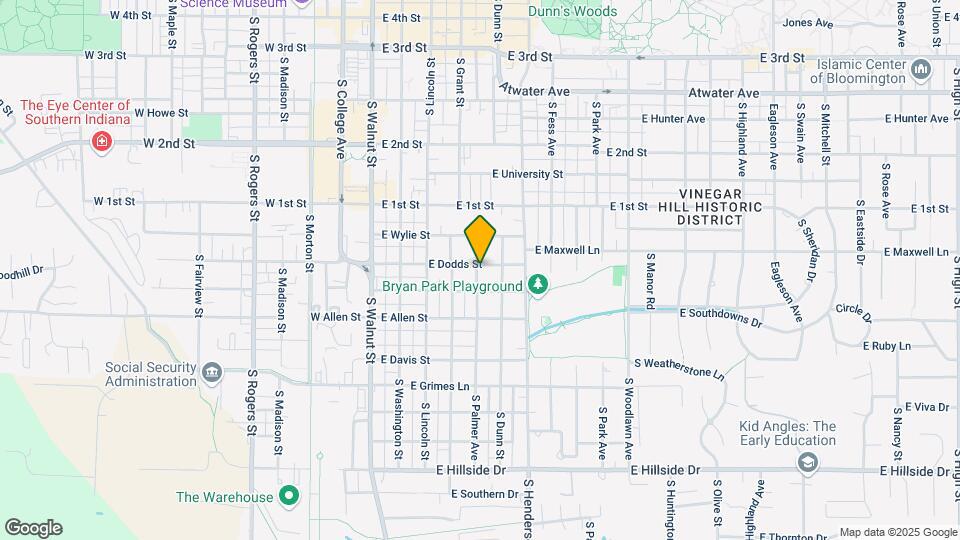 422 E Dodds St Map and Location Details