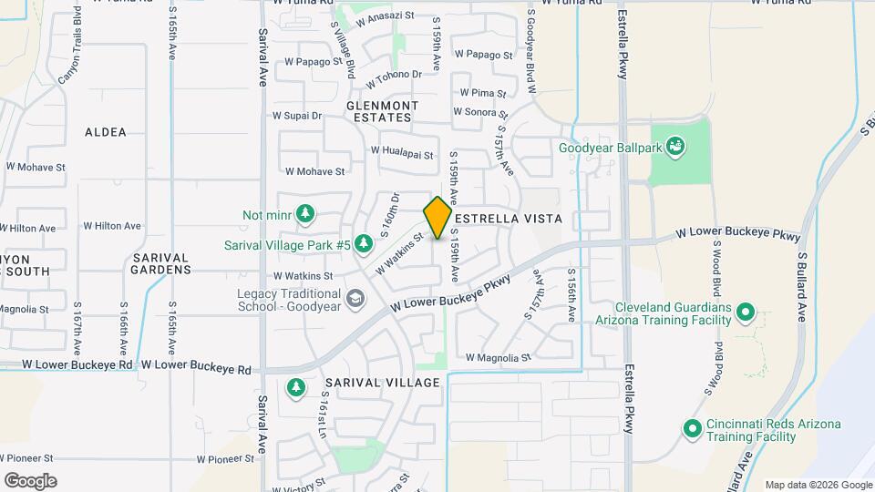 2425 S 159th Ln Map and Location Details