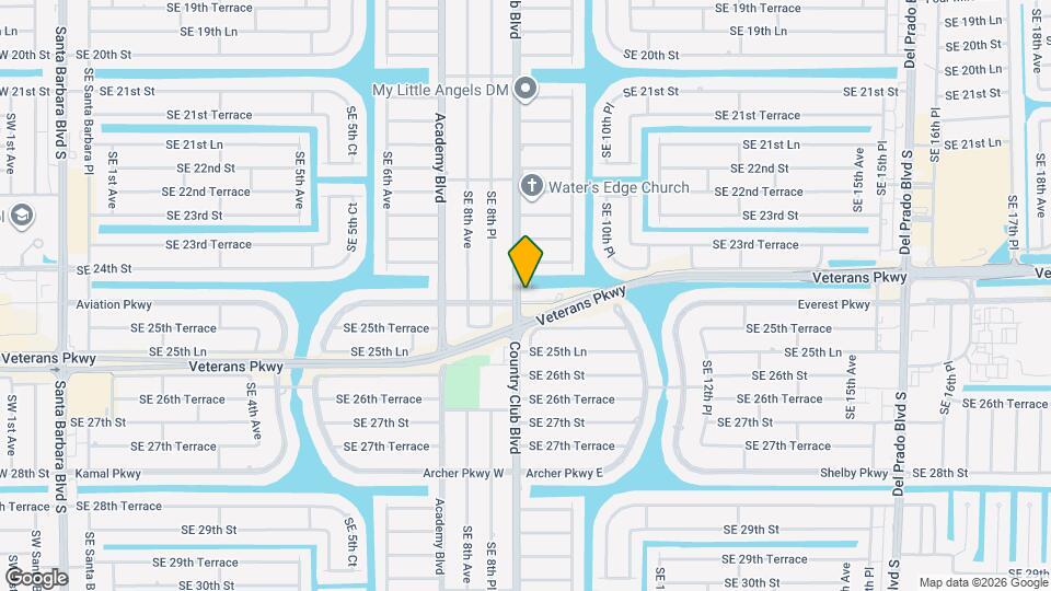 2419 Country Club Blvd Map and Location Details