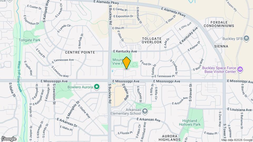 17132 E Ford Dr Map and Location Details