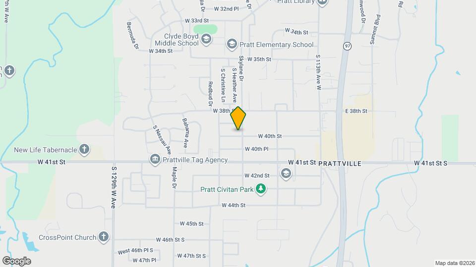 303 W 40th St Map and Location Details