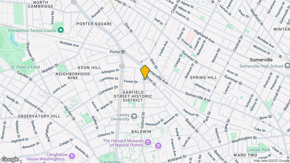 132.5 Oxford St Mapa y Detalles de la Ubicación