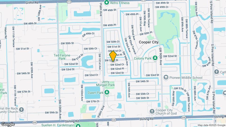 9457 SW 52nd Ct Map and Location Details