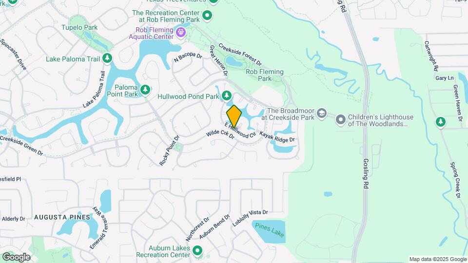 51 E Hullwood Cir Map and Location Details