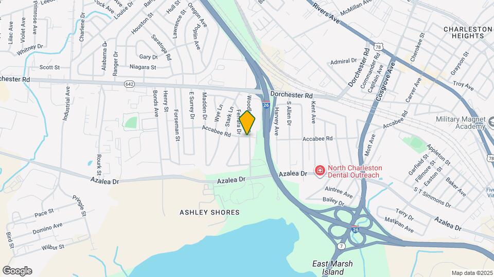 2638 Woodlawn Ave Map and Location Details