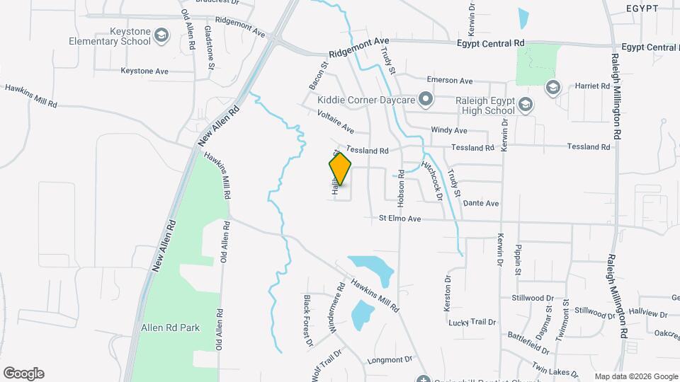 4032 Haliburton St Map and Location Details