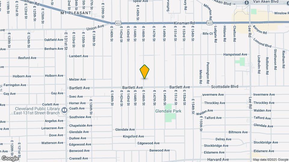 3721 E 146th St Mapa y Detalles de la Ubicación