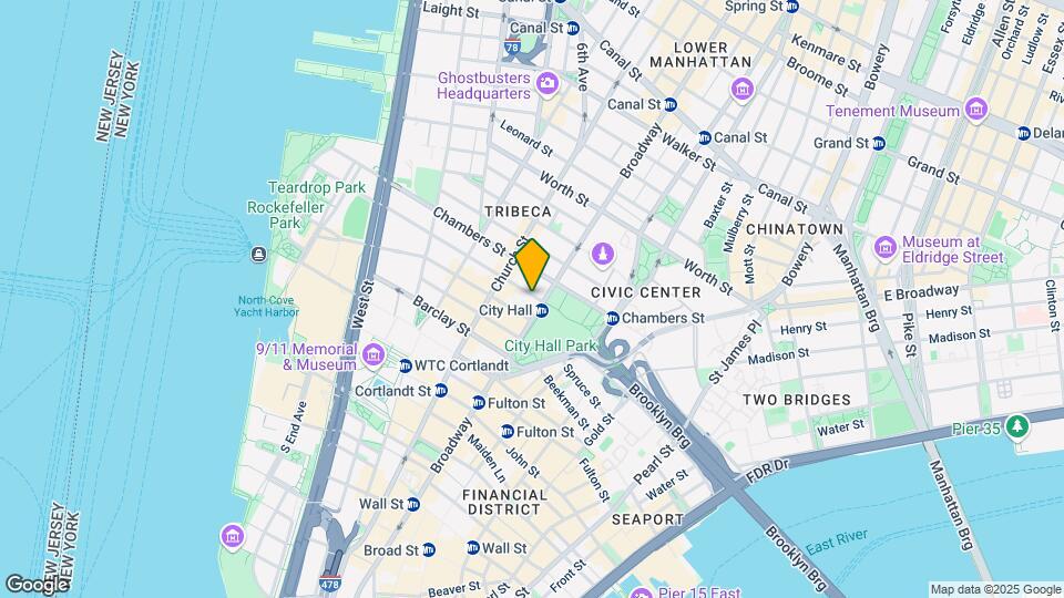 11 Warren St Mapa y Detalles de la Ubicación