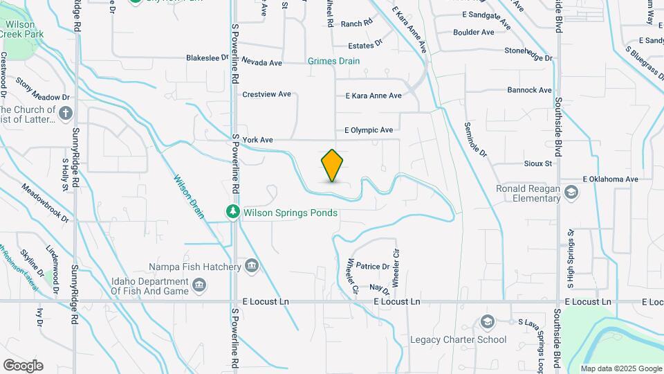 1919 E Lost River Ave Map and Location Details