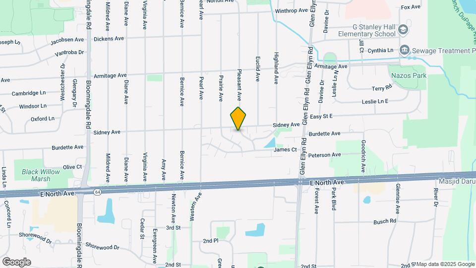 1290 Pleasant Ave Map and Location Details