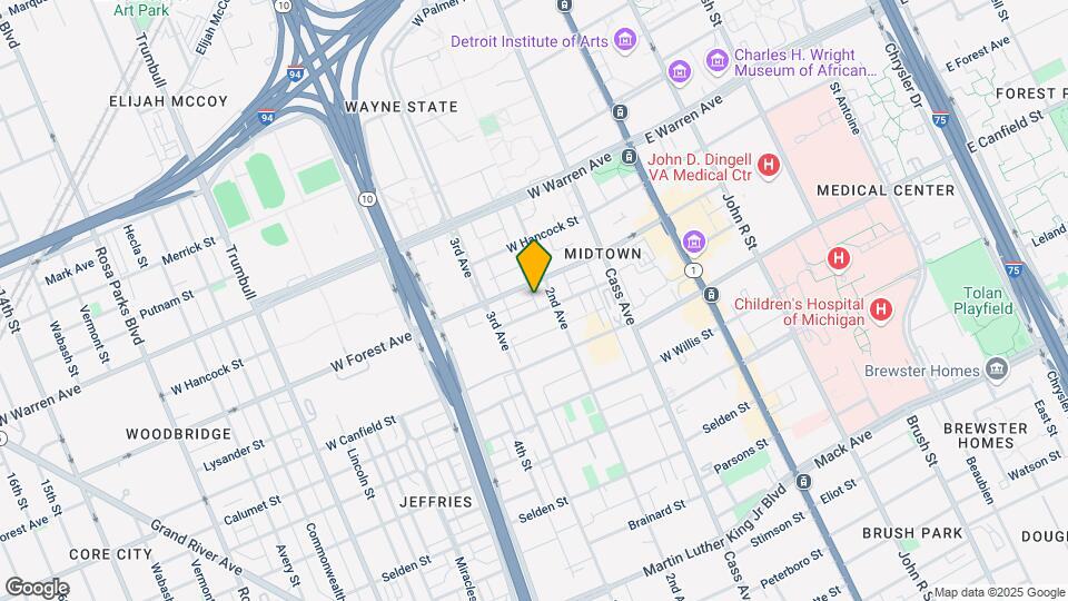 632 Prentis St Mapa y Detalles de la Ubicación
