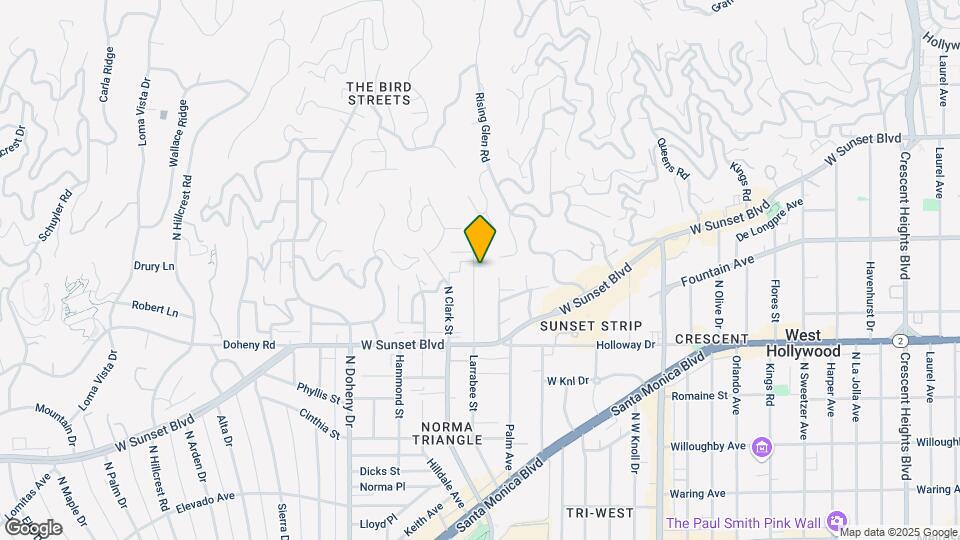 1238 Larrabee St Map and Location Details