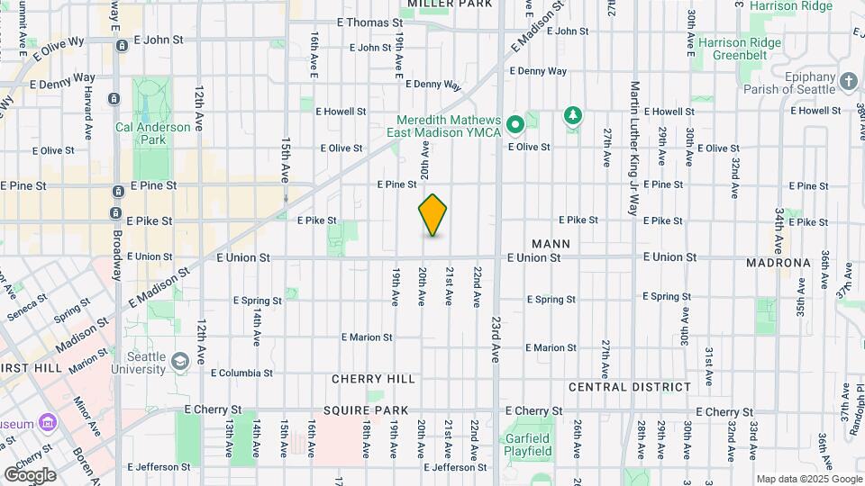 1414 20th Ave Map and Location Details