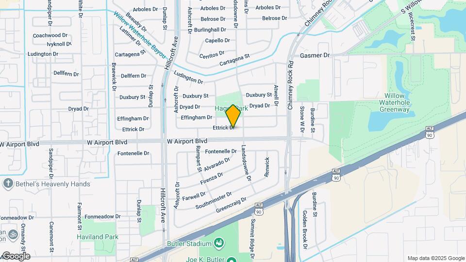 5715 Ettrick Dr Map and Location Details