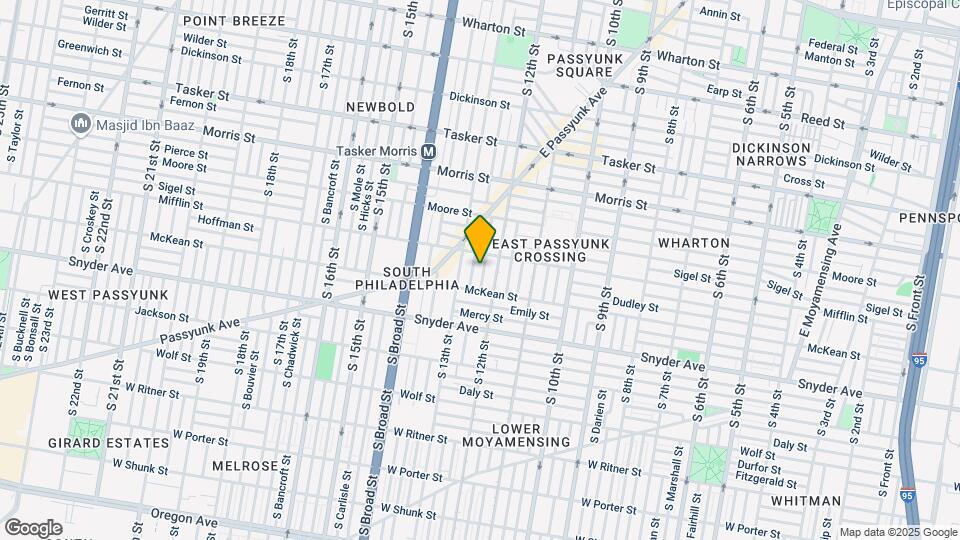 1916 S Camac St Map and Location Details