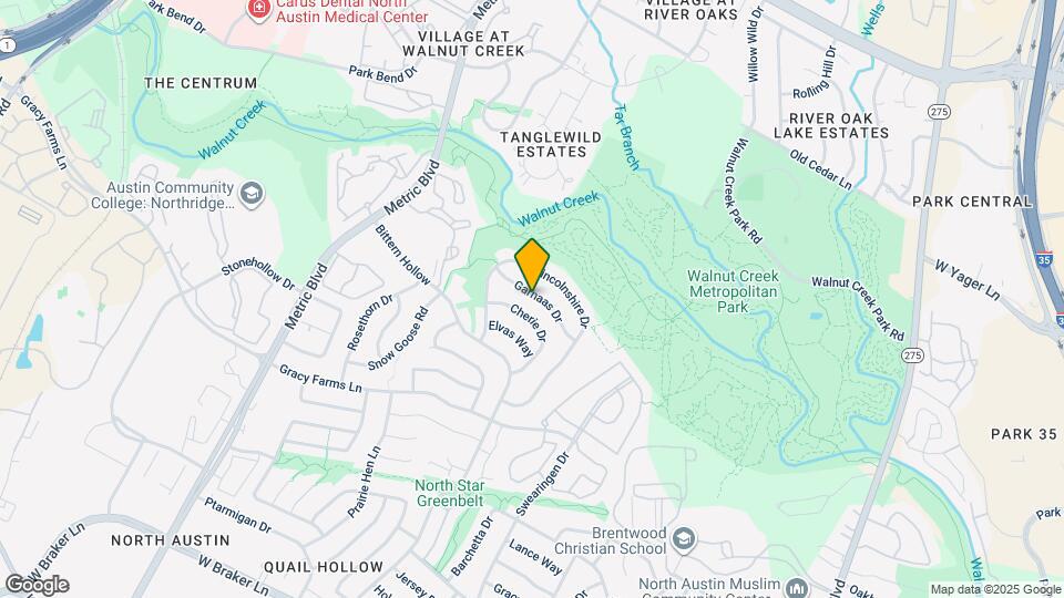 1603 Garnaas Dr Map and Location Details