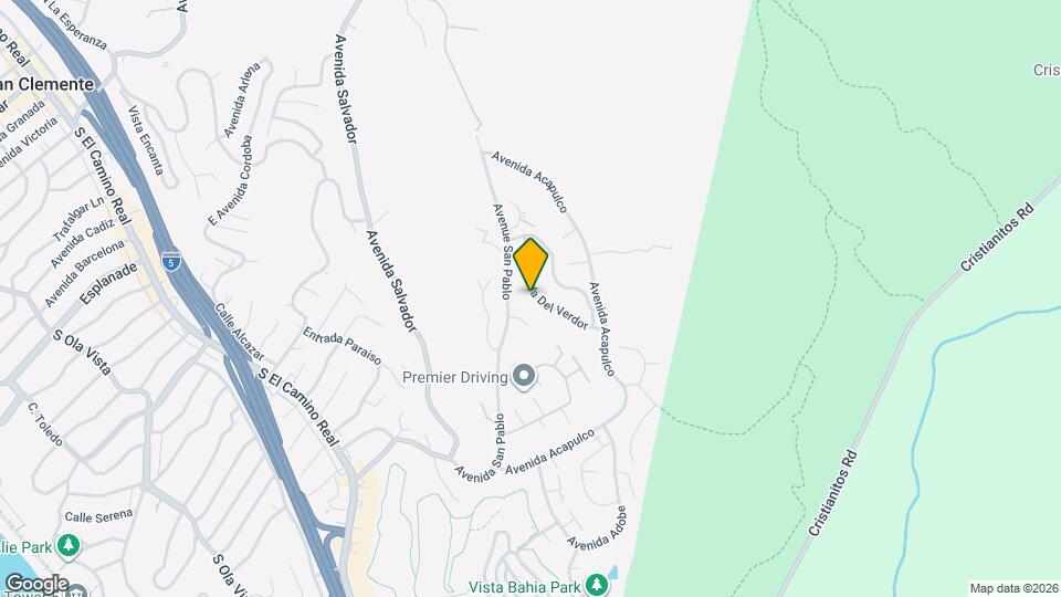 537 Avenida Del Verdor Map and Location Details