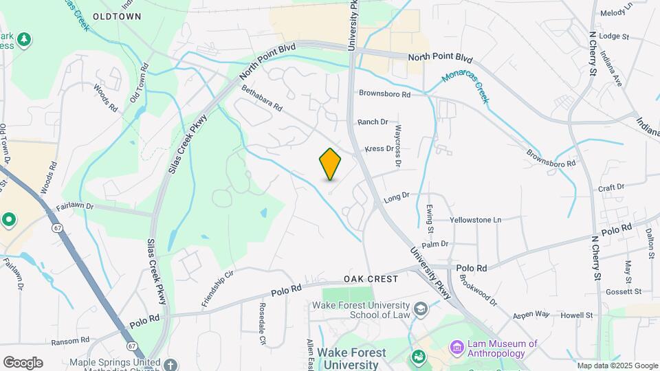 1151 Barclay Terrace Map and Location Details