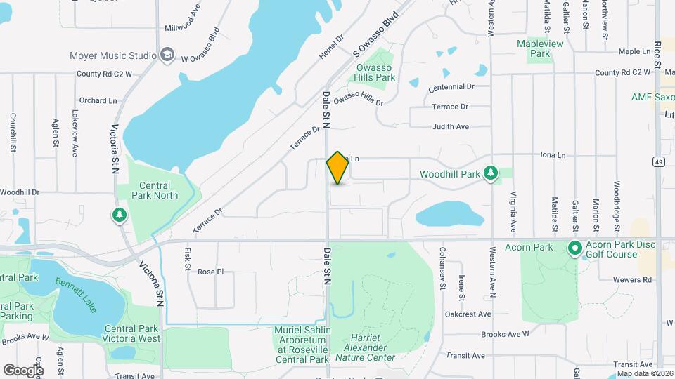 2750 Dale St N, Unit 48 Map and Location Details