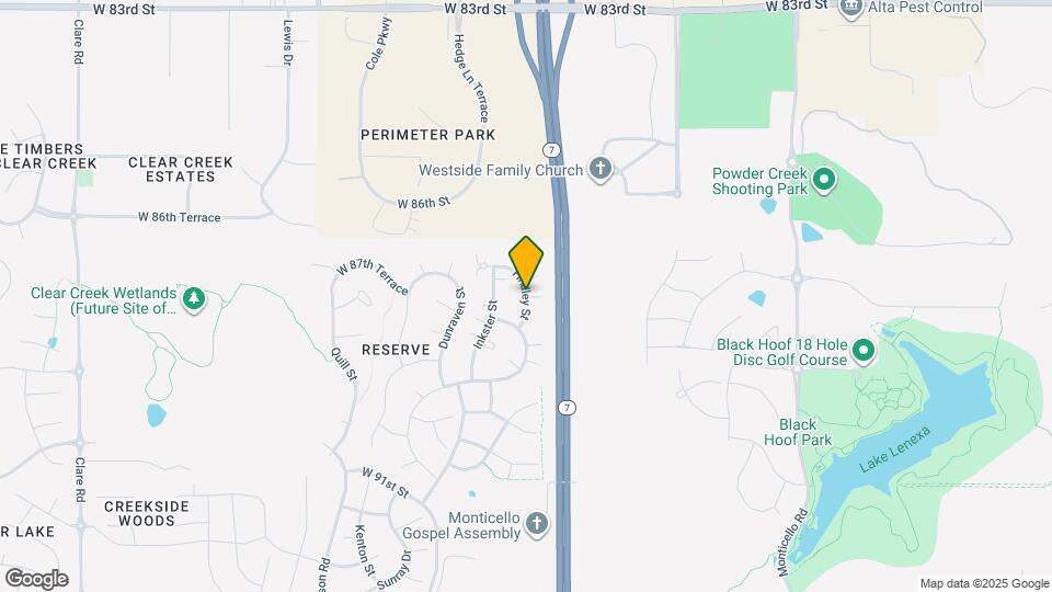 8873 Findley St Map and Location Details