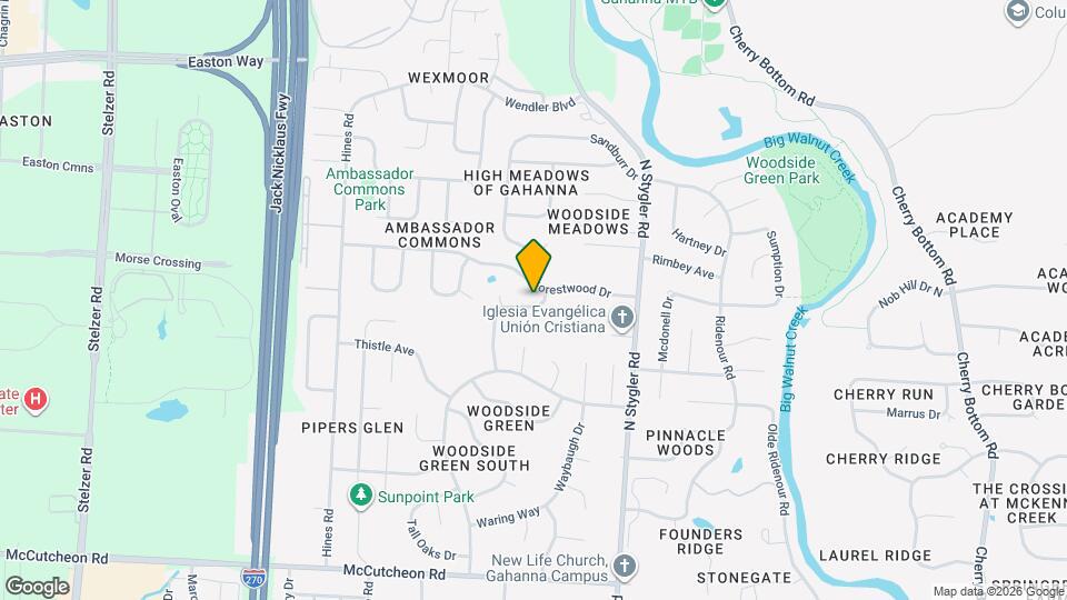 833 Lindenhaven Rd Map and Location Details