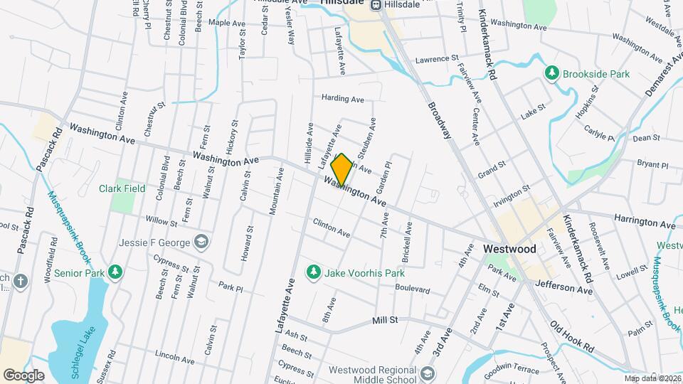 259 Washington Ave Map and Location Details