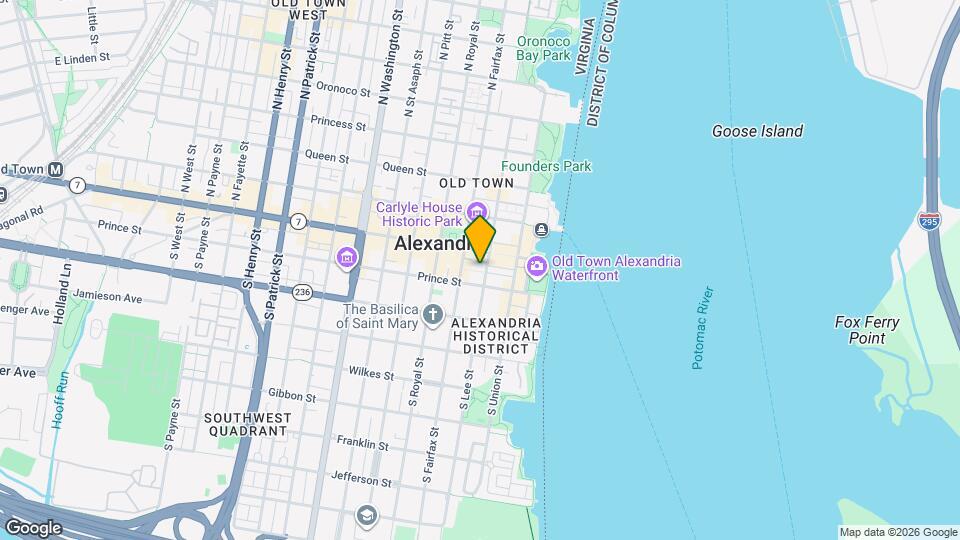 115 S Lee St Map and Location Details