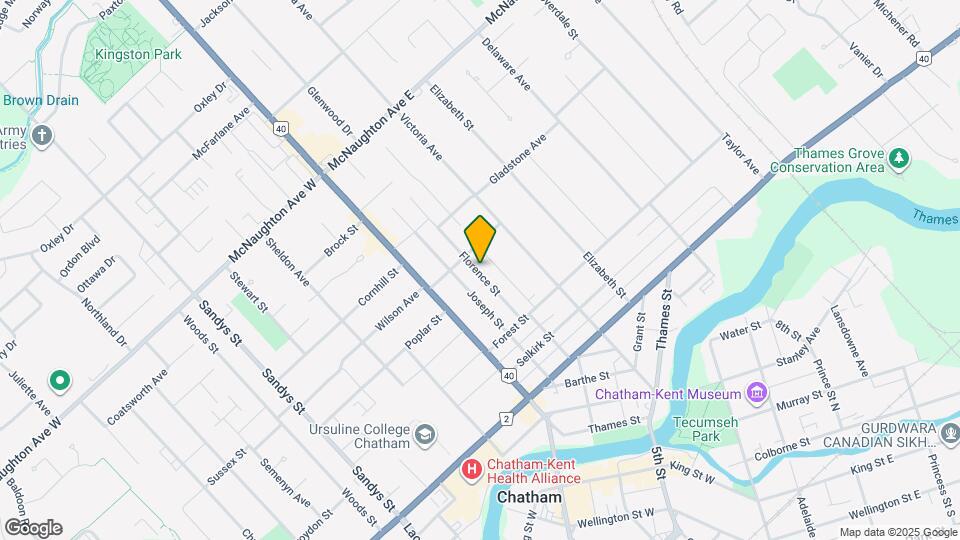 69 Florence St Map and Location Details