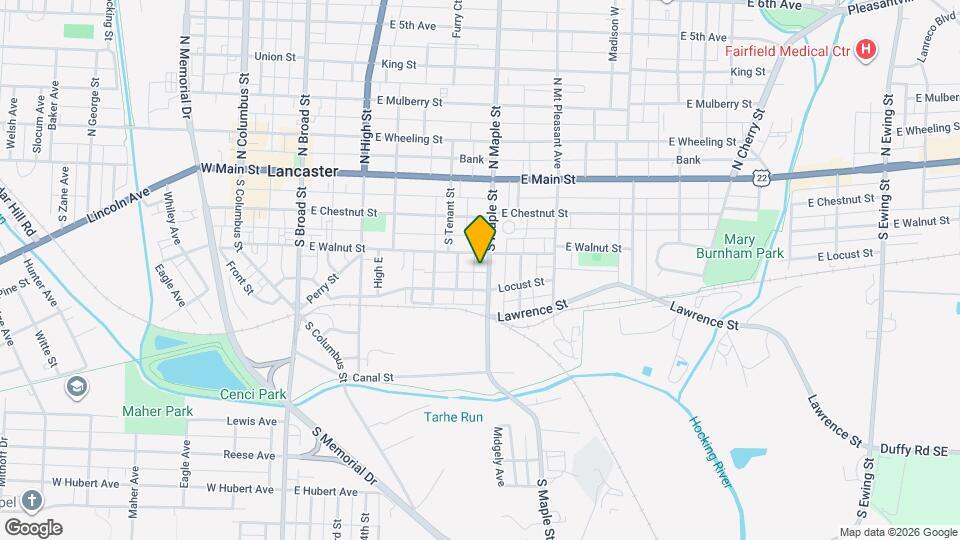 315 S Maple St Mapa y Detalles de la Ubicación