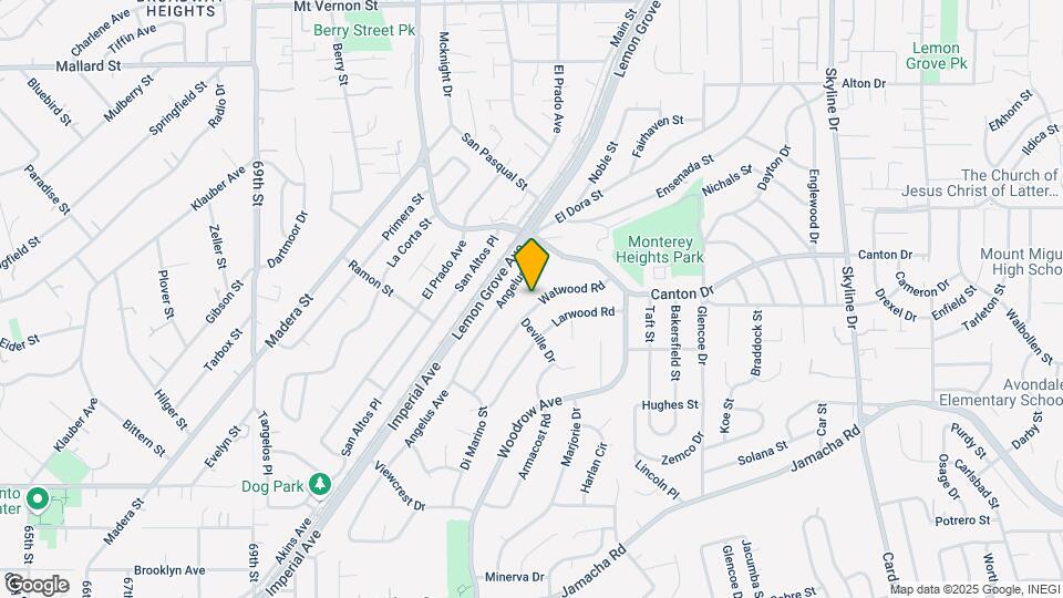 1614 Watwood Rd Map and Location Details