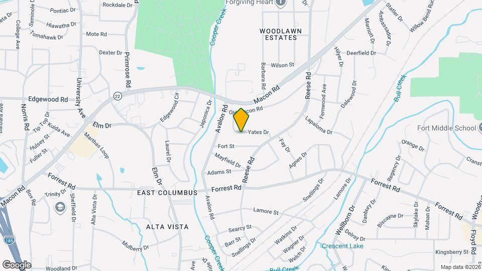 4264 Yates Dr Map and Location Details