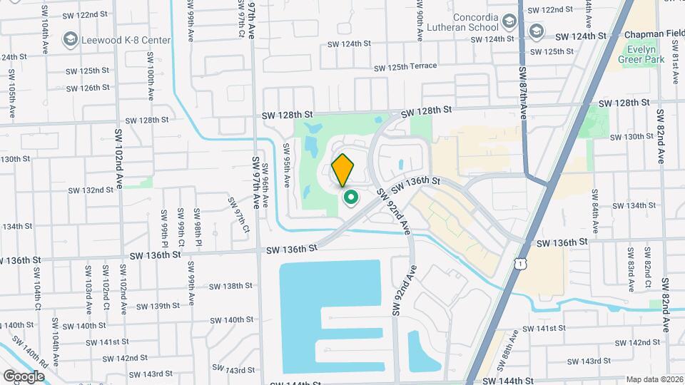 9324 SW 132nd St Mapa y Detalles de la Ubicación