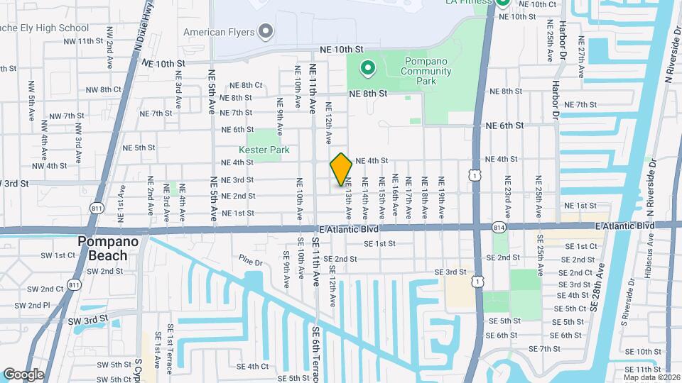 1261 NE 2nd St Map and Location Details