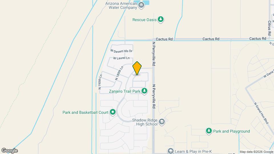 18841 W Canterbury Dr Mapa y Detalles de la Ubicación