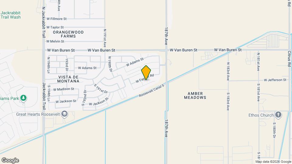 18844 W Madison St Map and Location Details