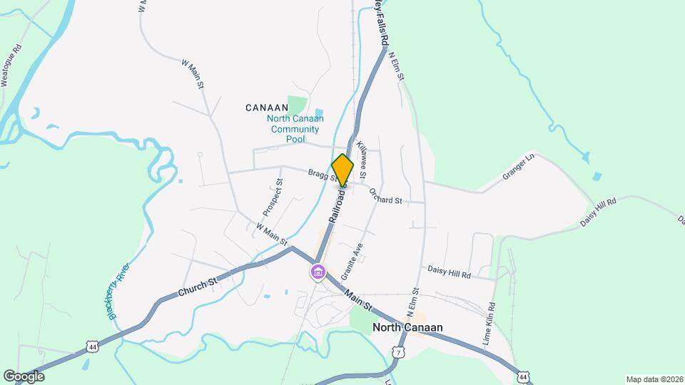 62 Railroad St Map and Location Details