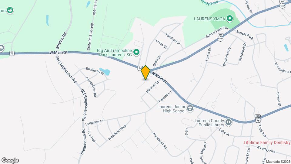 203 Ashley Ln Map and Location Details