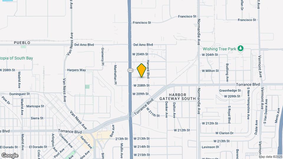 1624 W 207th St Map and Location Details