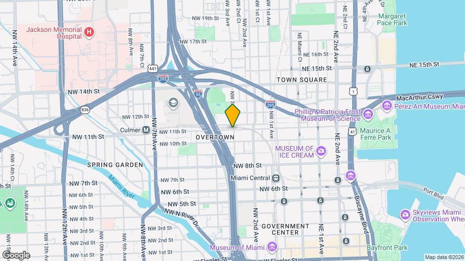 308 NW 11th St Mapa y Detalles de la Ubicación