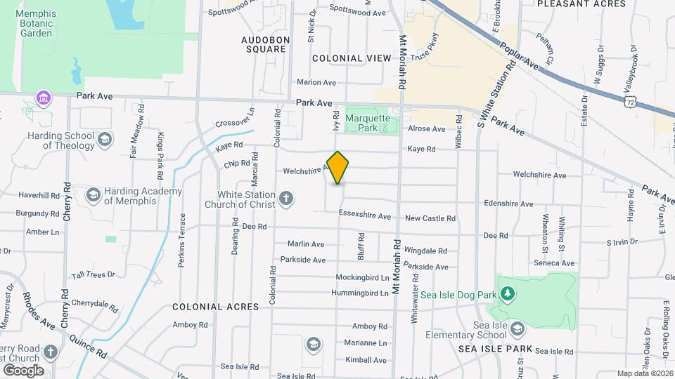 1073 Ivy Rd Map and Location Details