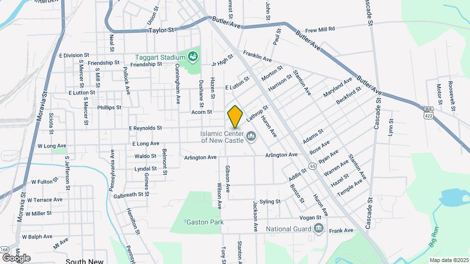 764 Lathrop St Map and Location Details