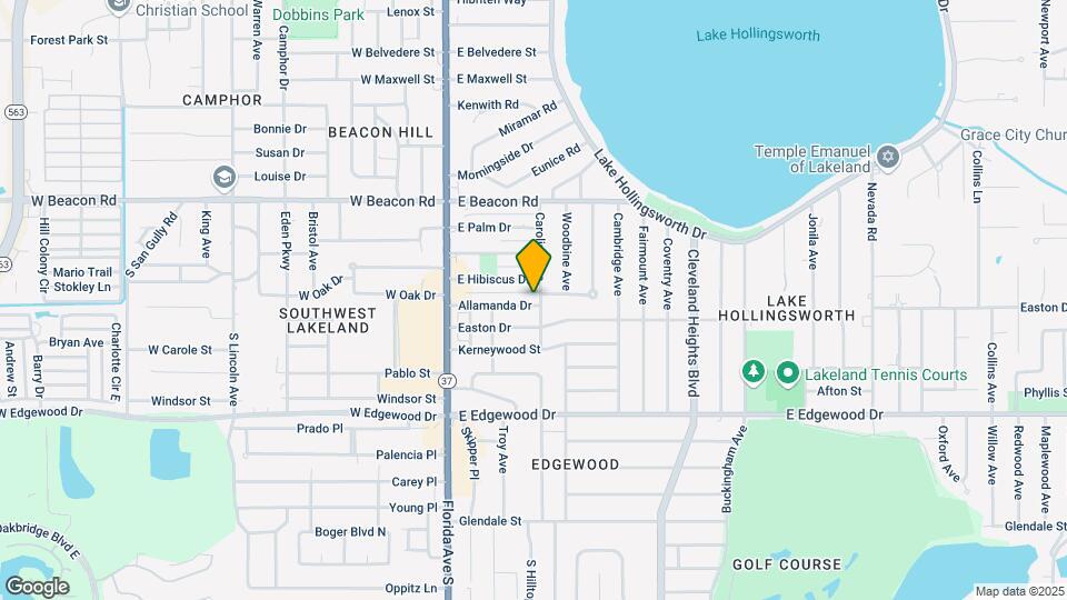414 Allamanda Dr Map and Location Details