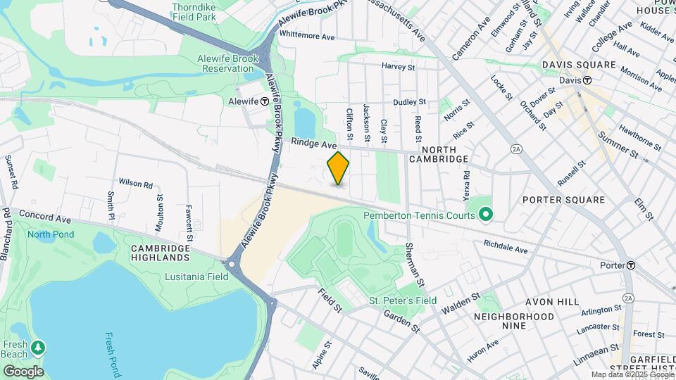 318 Rindge Ave, Unit 1 Map and Location Details