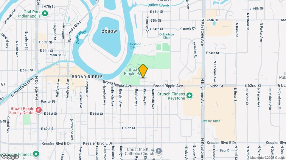 6222 Kingsley Dr Map and Location Details