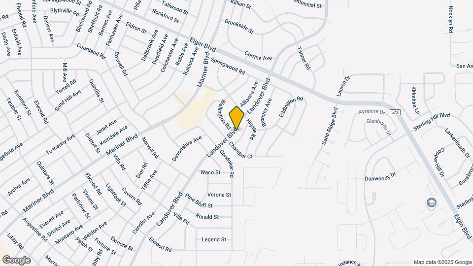 4632 Landover Blvd Map and Location Details