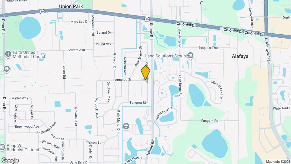 10950 Fernando St Map and Location Details