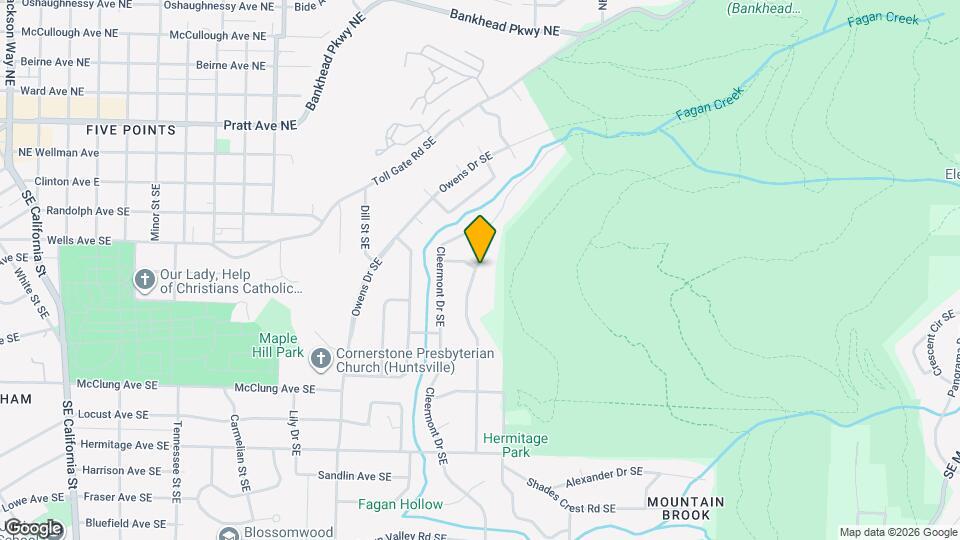 701 Fagan Springs Dr SE Map and Location Details